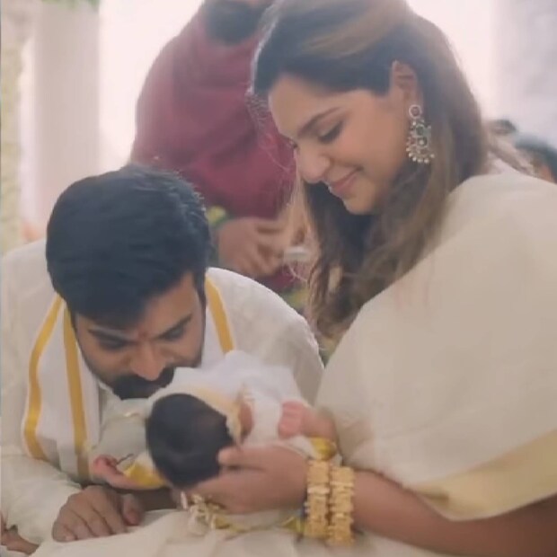  മകൾക്കായി കാത്തിരുന്ന നാളുകളെ കുറിച്ചും ശേഷം മകൾ ജീവിത്തിലുണ്ടാക്കിയ സന്തോഷത്തെ കുറിച്ചും രാം ചരണും ഉപാസനയും മുത്തച്ഛൻ ചിരഞ്ജീവിയും വീഡിയോയിൽ സംസാരിക്കുന്നുണ്ട്.