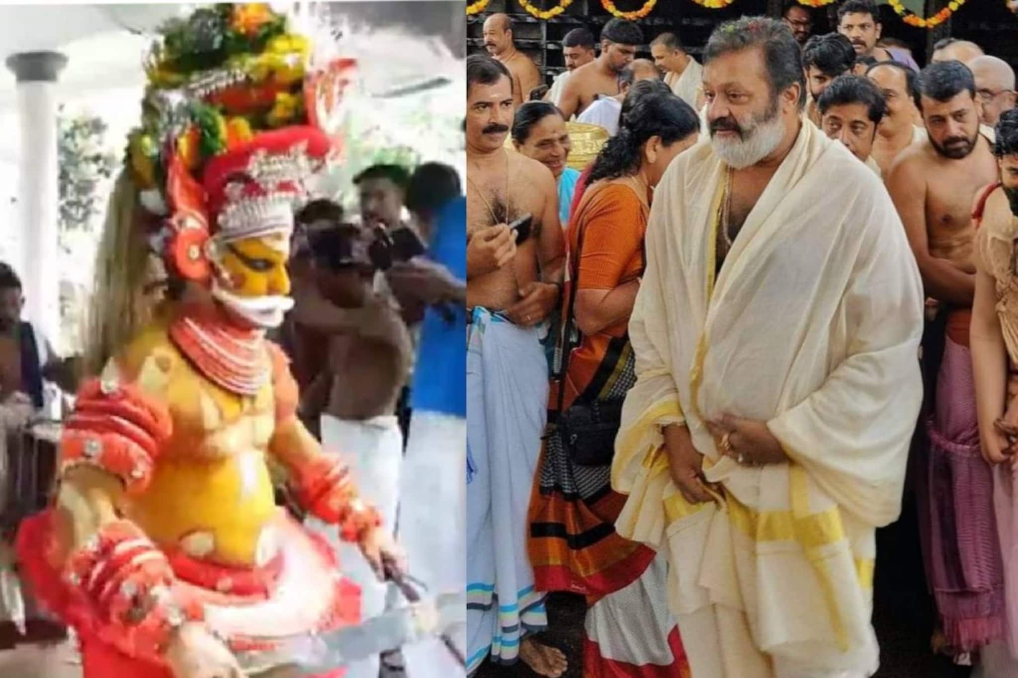 തൃശൂരിൽ സുരേഷ് ഗോപി ജയിക്കാൻ കണ്ണൂരുകാരന്റെ നേർച്ച; മുത്തപ്പന്‍ വെള്ളാട്ടം കഴിപ്പിച്ച് പ്രിയേഷ്