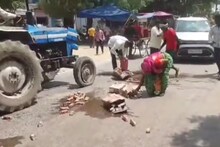 മദ്യം കയറ്റിയ വാഹനത്തിൽ നിന്ന് കുപ്പികൾ താഴെ വീണു; കൈക്കലാക്കാൻ ആളുകളുടെ നെട്ടോട്ടം; വീഡിയോ വൈറൽ