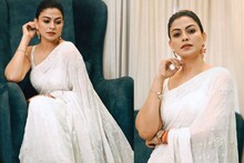 Anusree | 'ഹൗ ബ്യൂട്ടിഫുൾ..!' തൂവെള്ള സാരിയിൽ മാലാഖയെപ്പോലെ അനുശ്രീ