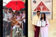 Dileep | ഡോക്‌ടറുടെ അച്ഛനാ; ദിലീപിന്റെ ഓട്ടോഗ്രാഫിനായി തടിച്ചുകൂടി വിദ്യാർഥികൾ, ക്ഷമയോടെ താരം