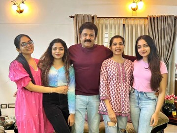 'ഓസിയെക്കുറിച്ച് ഒന്നും പറയാനില്ലേ'...? മക്കളെക്കുറിച്ച് കൃഷ്ണകുമാർ പറഞ്ഞ കാര്യങ്ങൾ ചർച്ചയാകുന്നു