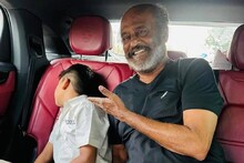 സ്കൂളിൽ പോകാൻ മടിപിടിച്ച ചെറുമകനെ സ്കൂളിലെത്തിച്ച് സൂപ്പര്‍ താത്ത രജനികാന്ത്; വൈറൽ