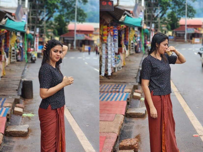  വ്യത്യസ്ഥമായ ഫോട്ടോഷൂട്ടുകൾ പലപ്പോഴും സോഷ്യൽ മീഡിയ കീഴടക്കാറുണ്ട്. വസ്ത്രധാരണത്തിലോ, ഹെയർ സ്റ്റൈലിലോ, പശ്ചാത്തലത്തിലോ ആകാം ഈ വ്യത്യസ്ഥത.