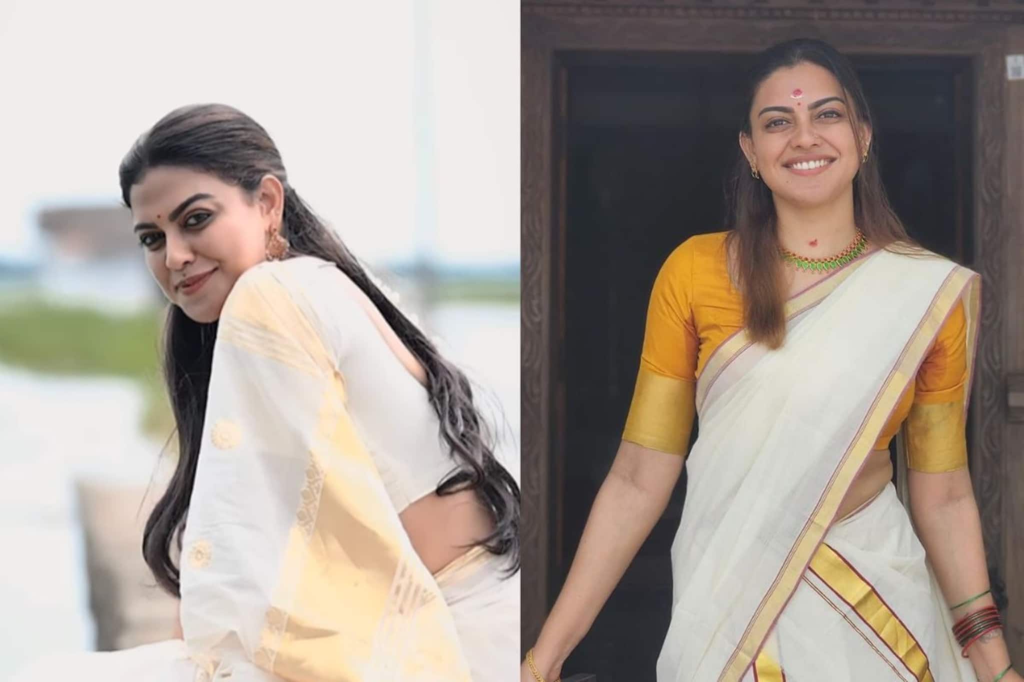 Anusree| ചിങ്ങപ്പുലരിയിൽ മലയാളി മങ്കയായി തിളങ്ങി അനുശ്രീ