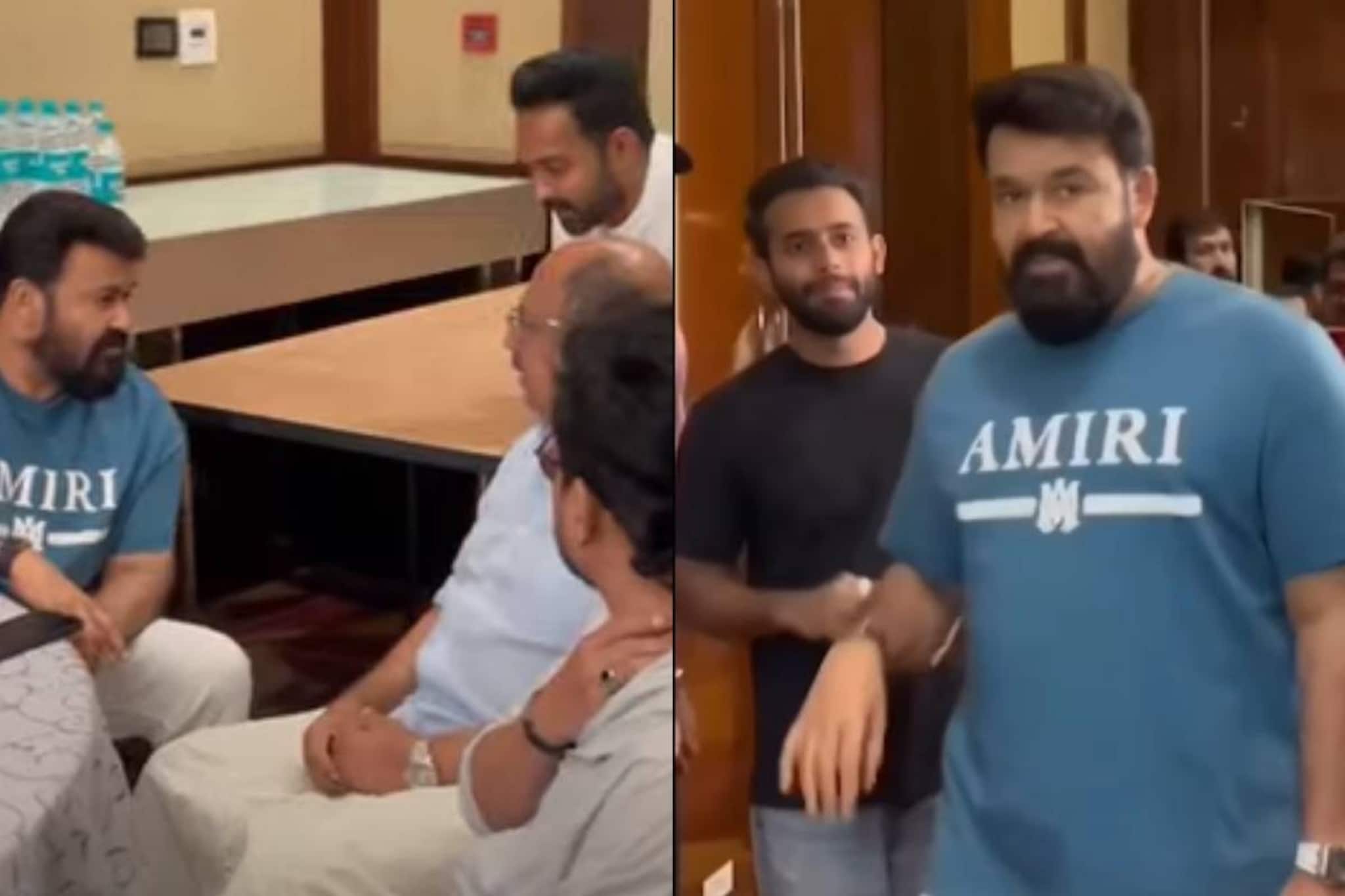 Mohanlal | ഇതാ ഓജസും തേജസുമുള്ള ലാലേട്ടൻ; മോഹൻലാൽ ആശുപത്രിയിലെന്നു കേട്ട് വിഷമിച്ചവർക്ക് മുന്നിലേക്ക് അദ്ദേഹം