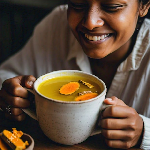  മഞ്ഞൾ രണ്ടാഴ്ച സ്ഥിരമായി കഴിച്ചാൽ ശരീരത്തിൽ വിവിധ മാറ്റങ്ങൾ ഉണ്ടവുമെന്ന് പഠനങ്ങൾ പറയുന്നു.ശരീരത്തിലെ ട്രൈഗ്ലിസറൈഡിൻ്റെ അളവും എൽഡിഎൽ കൊളസ്ട്രോളും കുറയ്ക്കാൻ മഞ്ഞൾ സഹായിക്കുന്നു.