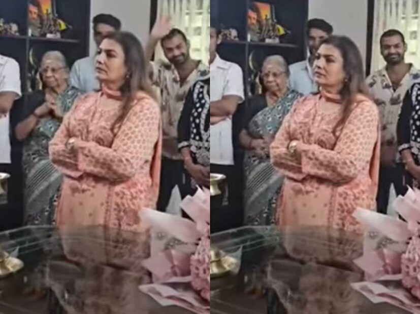 ശേഷം ക്യാമറ തിരിയുന്നത് അമ്മയിരിക്കുന്ന വീൽചെയറിനു പിന്നിൽ കൂടി നിൽക്കുന്നവരുടെ ഇടയിലേക്കാണ്. അതിനിടയിലൂടെ പ്രണവ് മോഹൻലാൽ നടന്നു വരികയായി. ഒരു ടി ഷർട്ട് ആണ് വേഷം. ആഘോഷത്തിനായി വേറെ വേഷവിധാനം പോലുമില്ലാത്ത അപ്പു ക്യാമറയെ നോക്കി ചെറുതായൊന്നു കൈവീശികാണിച്ചു, ചിരിച്ചു. അത്ര മാത്രം