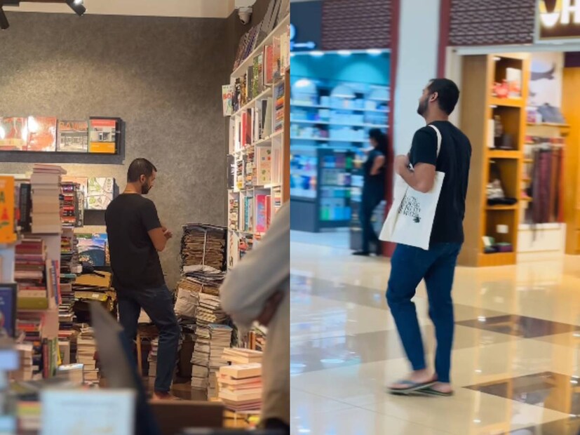 ഒരു നടനൊപ്പം അയാളുടെ പ്രകടനത്തെക്കാൾ, അയാളുടെ ജീവിത രീതി ചേർത്തുവായിക്കപ്പെടുന്നുണ്ടെങ്കിൽ, അതിന് ഇന്ന് മലയാള സിനിമയിൽ ഒരാൾ മാത്രമേയുള്ളൂ. അയാളാണ് ഈ ചിത്രത്തിൽ. ആ നിൽപ്പിൽ തന്നെ കാര്യം വ്യക്തമാണ്. തോളിൽ ഒരു തുണിസഞ്ചി, കാലിൽ സാധാരണ ചപ്പൽ രണ്ടെണ്ണം. അടിമുടി ലാളിത്യം. ഒരു പുസ്തകം തേടിയിറങ്ങിയതാണ് കക്ഷി