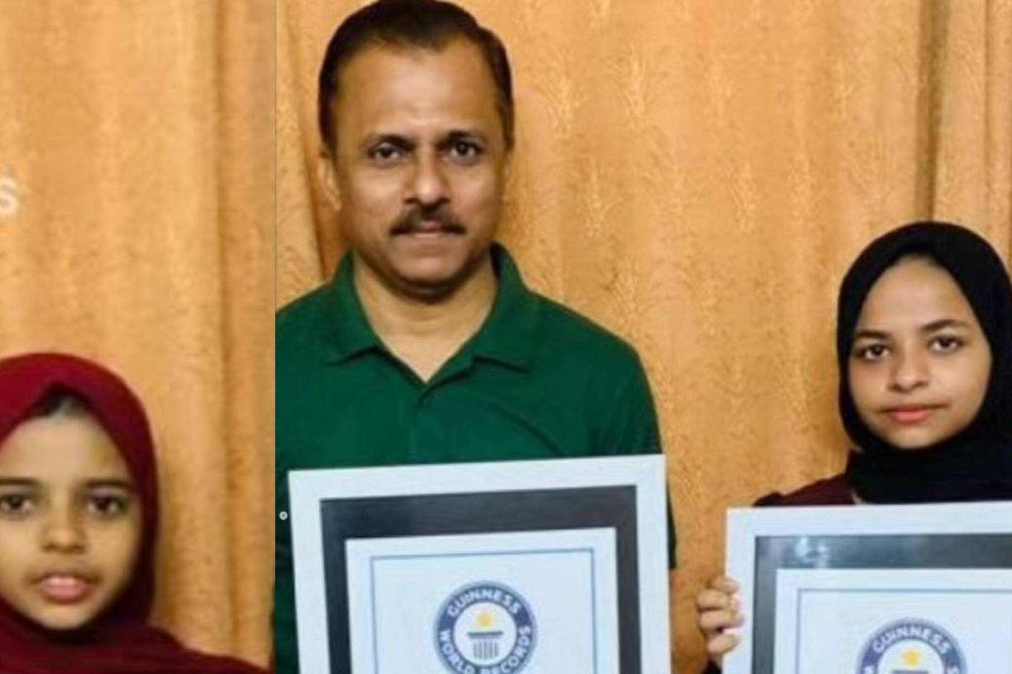 ഒരു റെക്കോർഡ് കുടുംബം; പിതാവിനും സഹോദരിക്കും പിറകെ 10 വയസ്സുകാരി ജുവൈരിയയും ഗിന്നസ് ബുക്കിൽ