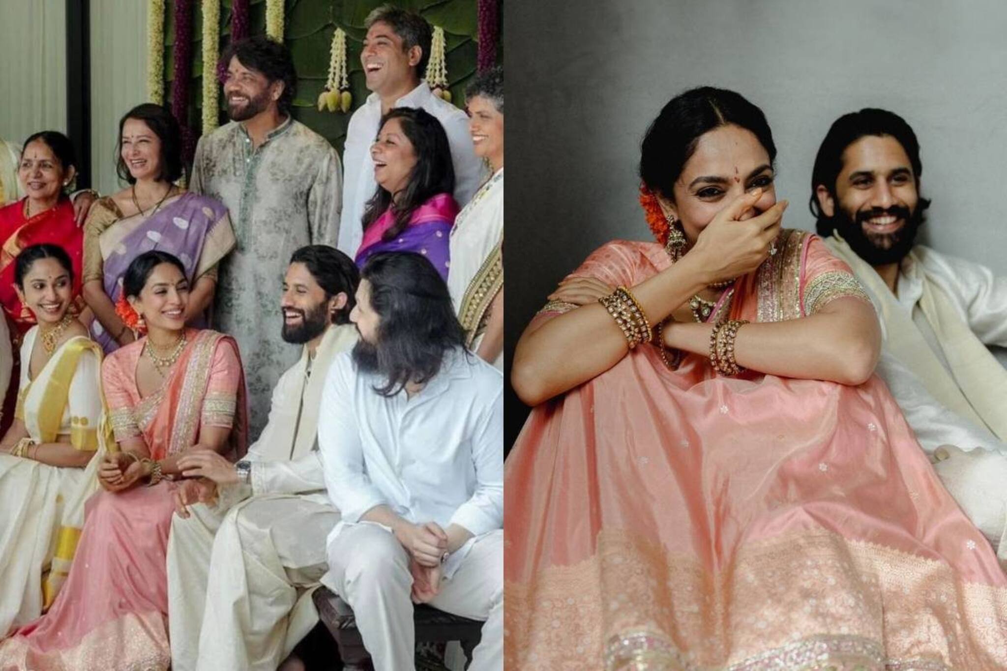 അക്കിനേനിമാരും ധുലിപാലമാരും; നാഗ ചൈതന്യ ശോഭിത വിവാഹ നിശ്ചയത്തിലെ ആരും കാണാ നിമിഷങ്ങൾ