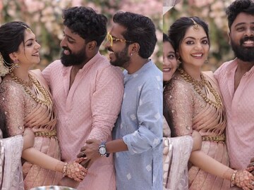 'എന്റെ വിവാഹമല്ല, വിവാഹനിശ്ചയവും കഴിഞ്ഞിട്ടില്ല':അഹാനയ്ക്കൊപ്പമുള്ള വൈറൽ ചിത്രത്തിന് പ്രതികരണവുമായി നിമിഷ് രവി