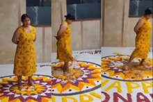 ബെംഗളൂരു ഫ്ലാറ്റിൽ കുട്ടികളുടെ ഓണപൂക്കളം  നശിപ്പിച്ച മലയാളി യുവതിയ്ക്കെതിരേ കേസെടുത്തു