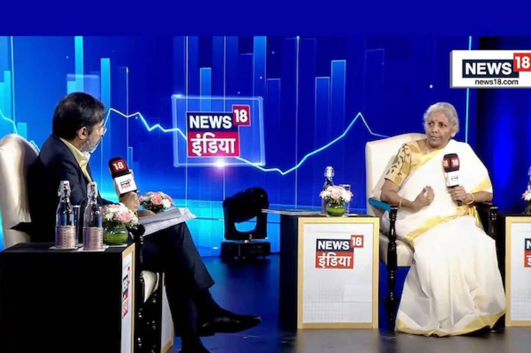 News18 India Chaupal : 'ധീരമായ പരിഷ്കാരങ്ങൾ തൻ്റേടത്തോടെ തുടരും ': നിർമലാ സീതാരാമൻ