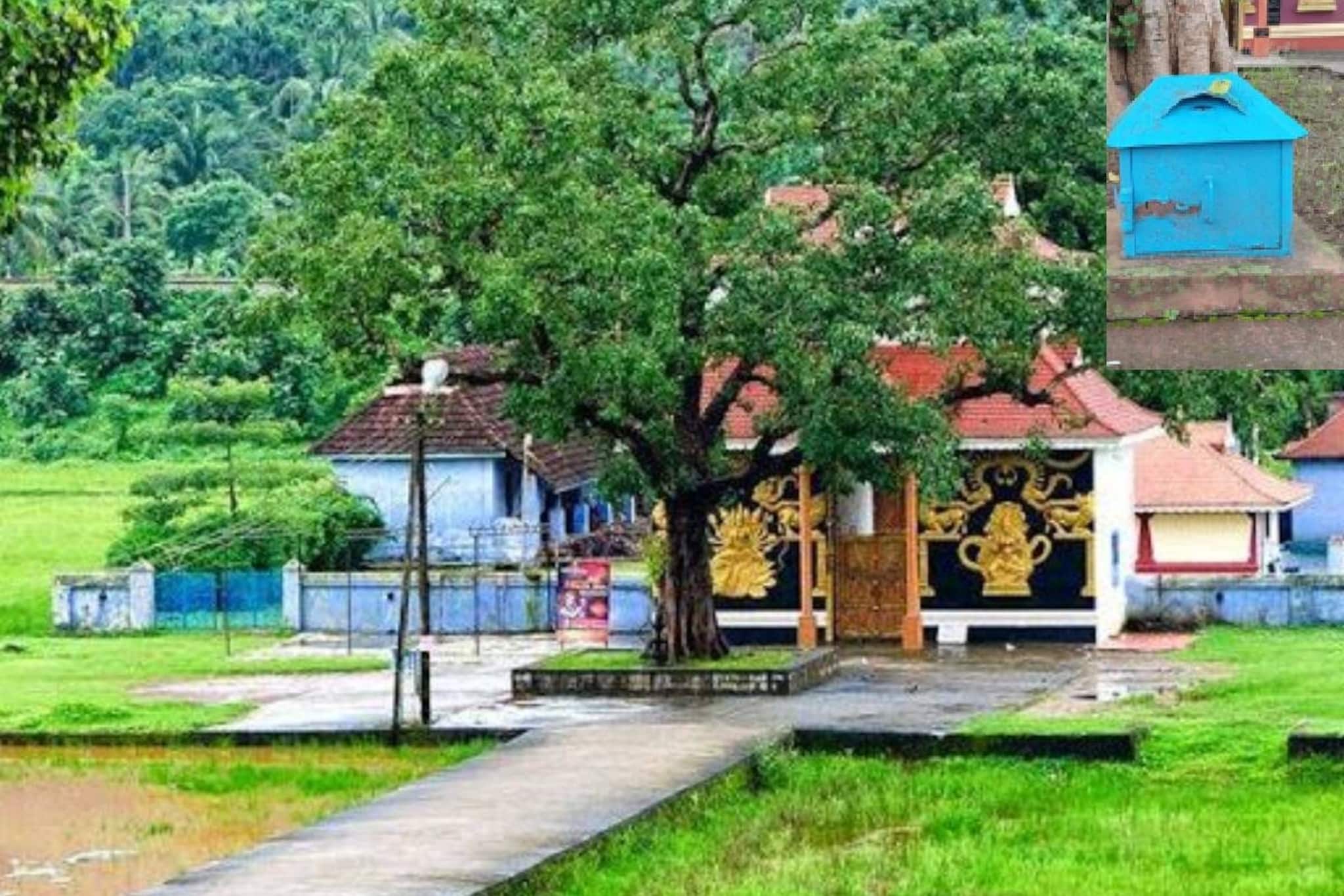 തൃശൂർ ഉത്രാളിക്കാവ് ക്ഷേത്രത്തിൽ മോഷണം; ഭണ്ഡാരം തകർത്ത് പണം കവർന്നു