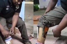 കൃത്രിമക്കാലിനുള്ളിൽ മദ്യം കടത്തിയ ഭിന്നശേഷിക്കാരൻ അറസ്റ്റിൽ