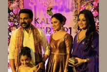 ഗോൾഡൻ തിളക്കത്തിൽ ദിലീപും കാവ്യയും മക്കളും; നവരാത്രി ആഘോഷത്തിൽ സകുടുംബം