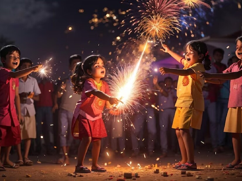  കൂടാതെ, കുട്ടികളെ ഒറ്റയ്ക്ക് പടക്കം പൊട്ടിച്ച് കളിക്കാൻ അനുവദിക്കരുത്. പടക്കം പൊട്ടിക്കുമ്പോള്‍ വിവേകത്തോടെയുള്ള വസ്ത്രധാരണം നിങ്ങള്‍ക്ക് പ്രധാനമാണ്. സിന്തറ്റിക് വസ്തുക്കള്‍ കൊണ്ട് നിര്‍മിച്ച വസ്ത്രങ്ങള്‍ ധരിക്കുന്നത് ഒഴിവാക്കുക. കാരണം അവയിൽ, എളുപ്പത്തില്‍ തീ പിടിക്കാം. അയഞ്ഞ കോട്ടണ്‍ വസ്ത്രങ്ങള്‍ ധരിക്കുക.