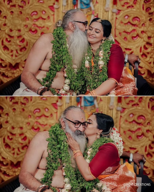  സീരിയൽ താരങ്ങളായ ദിവ്യ ശ്രീധർ- ക്രിസ് വേണുഗോപാൽ എന്നിവരുടെ വിവാഹവാർത്തയാണ് സോഷ്യൽ മീഡിയ നിറയെ. വീട്ടുകാരുടെയും സുഹൃത്തുക്കളുടെയും സാന്നിധ്യത്തില്‍ പരമ്പരാഗതമായ ആചാരപ്രകാരമായിരുന്നു താരവിവാഹം. വിവാഹത്തിന്റെ ചിത്രങ്ങളും വീഡിയോസും പുറത്ത് വന്നതിന് പിന്നാലെ വന്‍ വിമര്‍ശനമാണ് ദമ്പതിമാര്‍ക്ക് നേരിടേണ്ടതായി വന്നത്. ഇവിടെ കൂടുതലും ക്രിസിന്റെ വേഷവും രൂപവുമൊക്കെയാണ് പരിഹാസങ്ങള്‍ക്ക് കാരണമായിരിക്കുന്നത്.