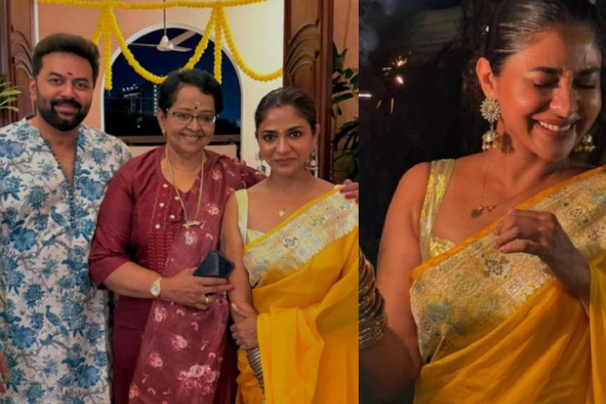 Poornima Indrajith| പുതിയ വീട്ടിൽ അമ്മയോടൊപ്പം ദീപാവലി ആഘോഷിച്ച് ഇന്ദ്രജിത്തും പൂർണിമയും