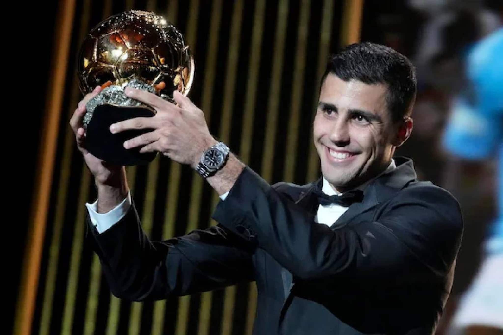 മാഞ്ചസ്റ്റർ സിറ്റിയുടെ സ്പാനിഷ് താരം റോഡ്രിക്ക് ബാലൺ ദ്യോർ പുരസ്കാരം