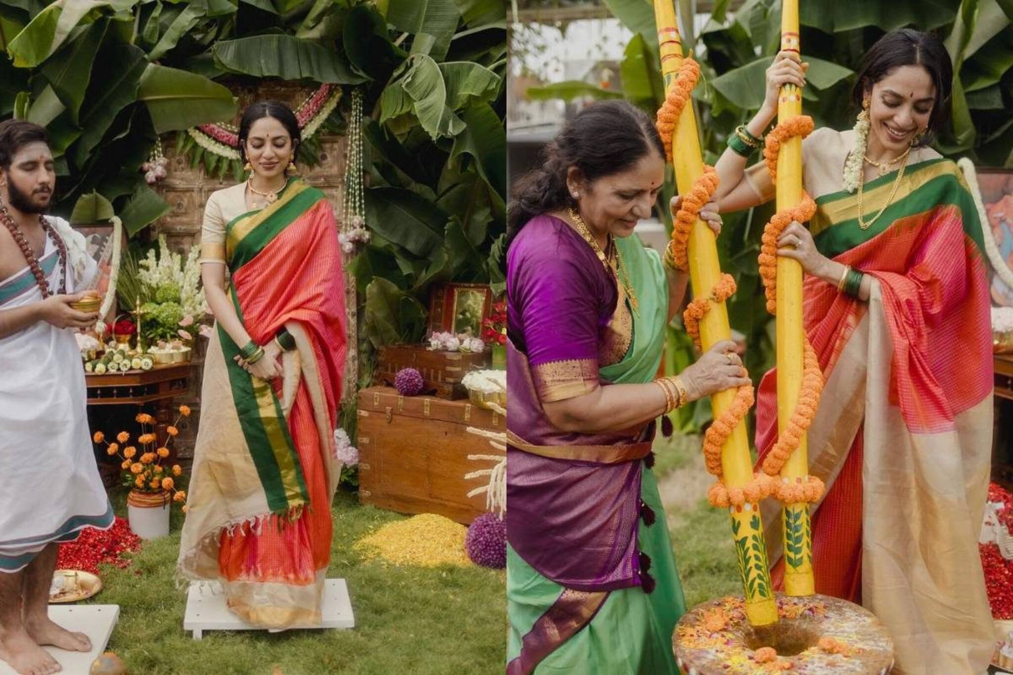 ഗോധുമ റായി പശുപു ദഞ്ചതം ആയി; നാഗ ചൈതന്യ, ശോഭിത ധുലിപാല വിവാഹം ഇങ്ങെത്തി