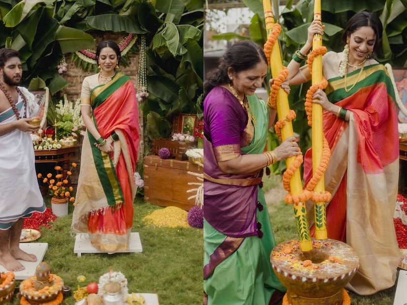 ഇക്കഴിഞ്ഞ ഓഗസ്റ്റ് മാസത്തിലായിരുന്നു നടൻ നാഗ ചൈതന്യയും നടി ശോഭിത ധുലിപാലയുമായുള്ള വിവാഹനിശ്ചയം. പ്രണയ വാർത്തകൾ ഗോസിപ് കോളങ്ങളിൽ വന്നിരുന്നുവെങ്കിലും, നിശ്ചയ വിവരവും അവസാന നിമിഷം വരെ ഇരുവരും രഹസ്യമായി സൂക്ഷിച്ചു. നടി സമാന്ത റൂത്ത് പ്രഭുവുമായി വിവാഹബന്ധം പിരിഞ്ഞ നാഗ ചൈതന്യയുടെ പുനർവിവാഹമാണിത്. അതിനു ശേഷം വിവാഹം എപ്പോഴെന്ന് പ്രഖ്യാപിച്ചില്ല എങ്കിലും, വിവാഹ ചടങ്ങുകൾ ആരംഭിച്ചതായി ശോഭിതയുടെ പേജിലെ പോസ്റ്റുകൾ സാക്ഷ്യപ്പെടുത്തുന്നു