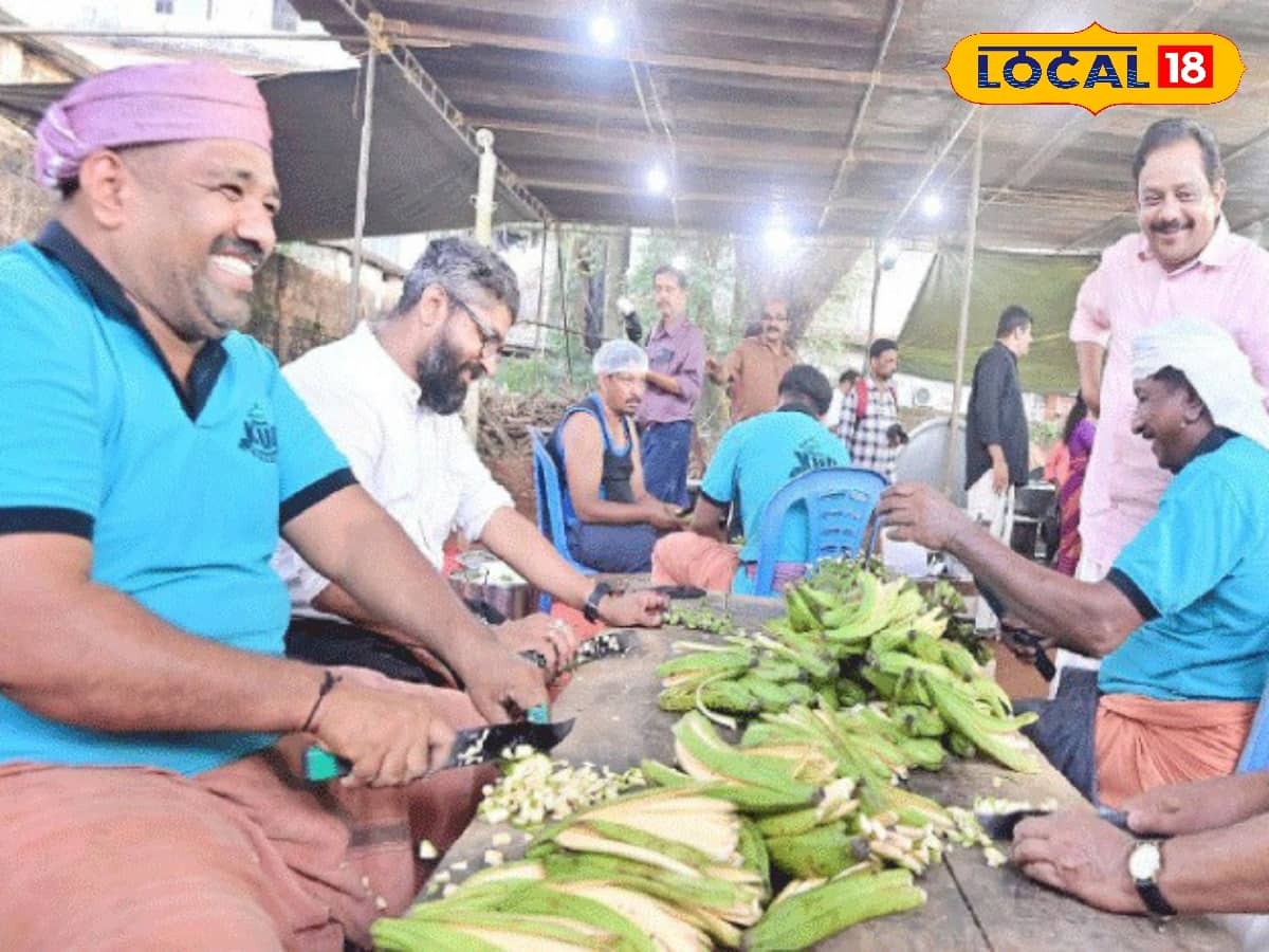അഞ്ച് നാളത്തെ കലോത്സവത്തിന് ഊട്ടുപ്പുര ഒരുങ്ങി 
