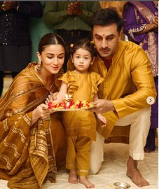 Alia Bhatt : ലോകം കാണാത്ത റാഹയുടെ ചിത്രം പങ്കുവച്ച് ആലിയ ഭട്ട്