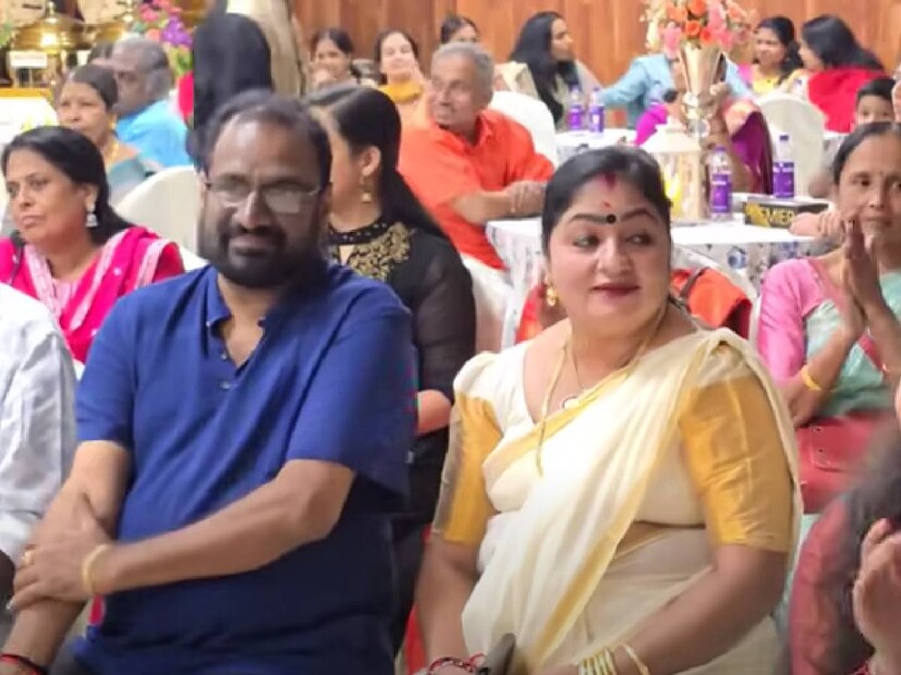 കേരള സാരി ധരിച്ച ലുക്കിലാണ് അനിലിന്റെ ഭാര്യയെ കാണാൻ സാധിക്കുക. 61കാരനാണ് അനിൽ. 1998ൽ ആയിരുന്നു കല്പനയുടെയും അനിലിന്റേയും വിവാഹം. 2012ൽ ഇവർ വേർപിരിഞ്ഞു. 2016ലായിരുന്നു കല്പനയുടെ മരണം. ഒരു സിനിമയുടെ ഷൂട്ടിങ്ങിനായി പോയിരിക്കവേ, ഹോട്ടൽ മുറിയിൽ വച്ച് ഹൃദയാഘാതത്തെ തുടർന്നായിരുന്നു കല്പനയുടെ മരണം. അനിൽ-ബാബു കൂട്ടുകെട്ടിന്റെതായ നിരവധി ഹിറ്റ് ചിത്രങ്ങൾ പുറത്തിറങ്ങിയിരുന്നു. 2004വരെ ഈ കൂട്ടുകെട്ട് സജീവമായി പ്രവർത്തിച്ചു (തുടർന്നു വായിക്കുക)