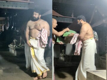 മണ്ണാറശ്ശാല നാഗരാജാ ക്ഷേത്രത്തിൽ നടൻ മോഹൻലാൽ ദർശനം നടത്തി