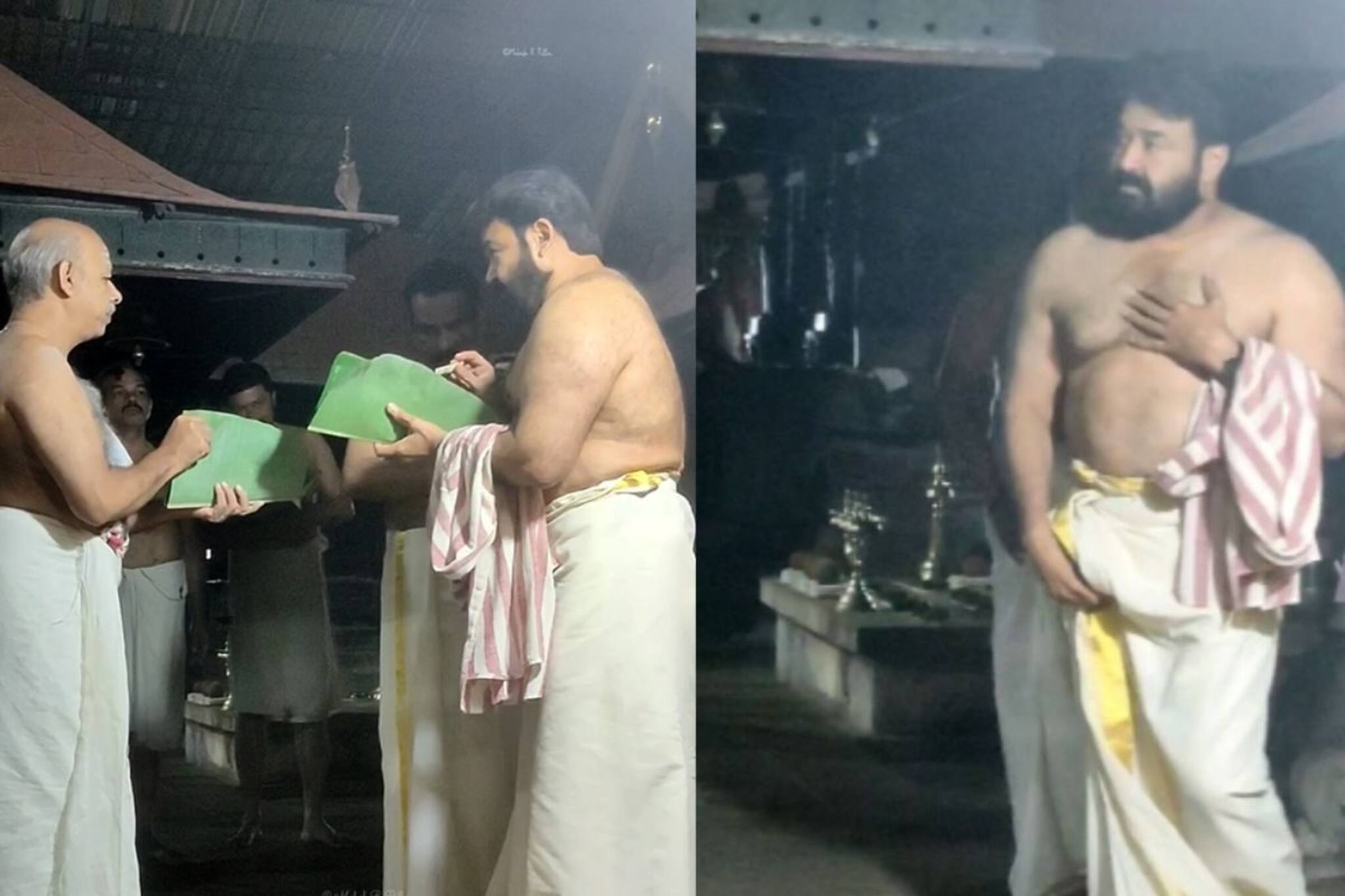 Mohanlal: മണ്ണാറശ്ശാല നാഗരാജാ ക്ഷേത്രത്തിൽ നടൻ മോഹൻലാൽ ദർശനം നടത്തി