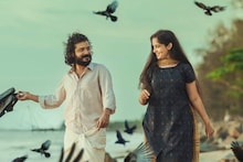 കടപ്പുറത്തൂടെ നടന്നു നീങ്ങുന്ന ശ്രീനാഥ് ഭാസിയും നായികയും; 'പൊങ്കാല' പോസ്റ്റർ