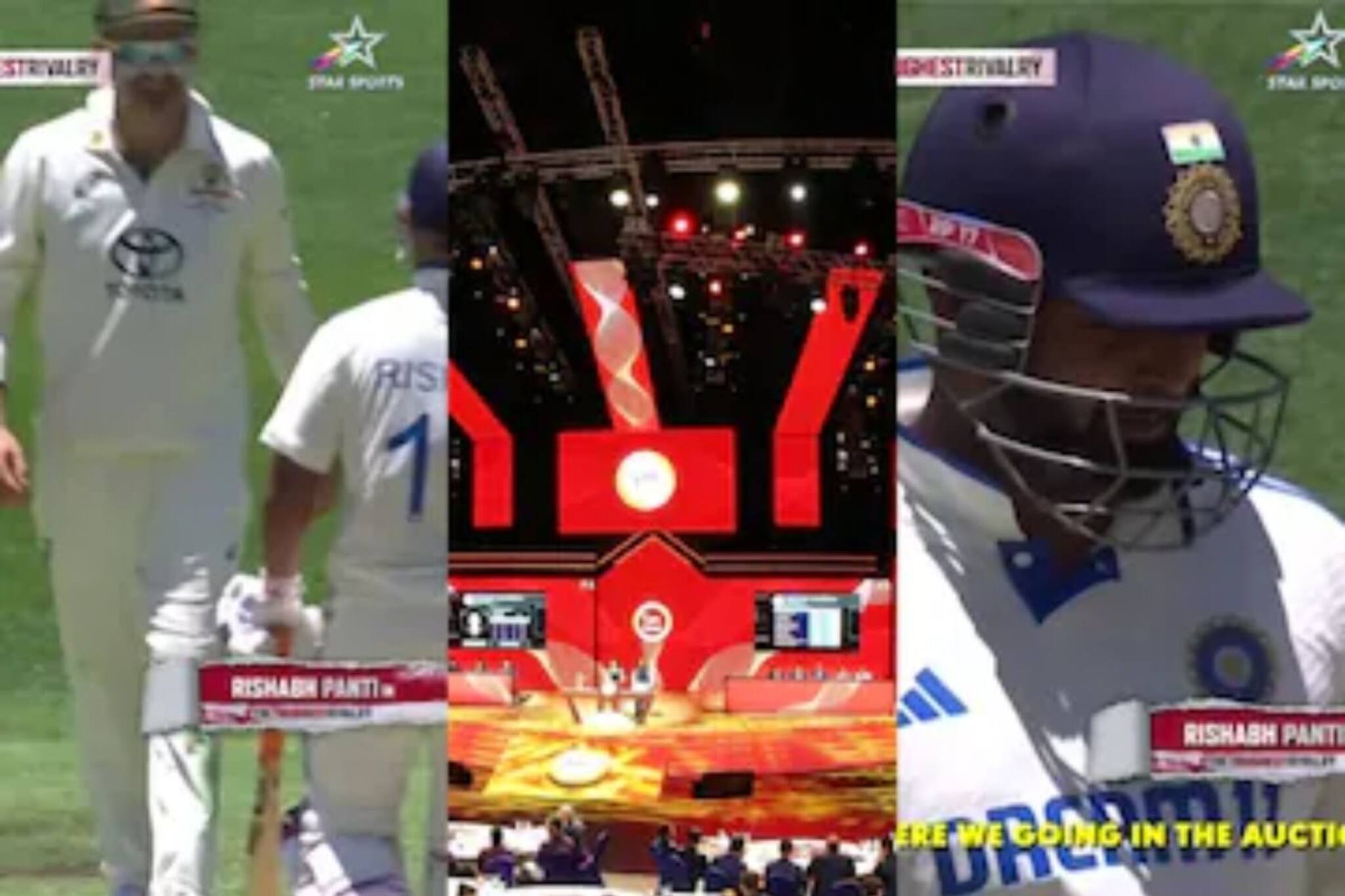 സ്റ്റംപ് ചതിച്ചു! ഐപിഎൽ ലേലത്തെക്കുറിച്ച് റിഷഭ് പന്തിന്റെ രഹസ്യം ലോകം മുഴുവൻ കേട്ടു