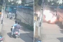 ദീപാവലിക്ക് സ്കൂട്ടറിൽ കൊണ്ടുപോയ ഒണിയൻ ബോംബ് പൊട്ടിത്തെറിച്ച് ഒരാൾ മരിച്ചു; ആറു പേർക്ക് പരിക്ക്