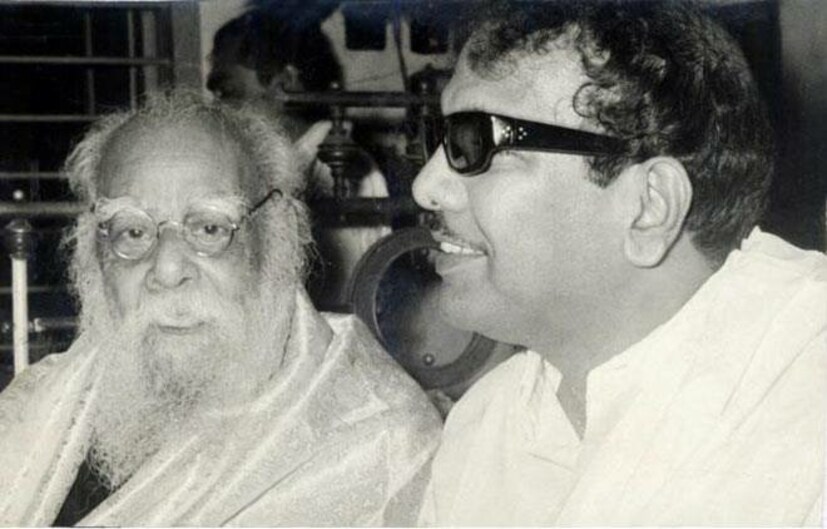  എം കരുണാനിധി പെരിയാറിനൊപ്പം