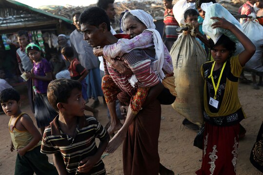 File Photo of Rohingya refugees 