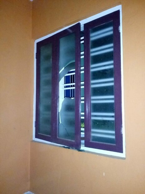  ബുധനാഴ്ച നടക്കുന്ന എൻ.എസ്.എസ് പതാക ദിനത്തിന്റെ ഒരുക്കങ്ങൾക്ക് എത്തിയപ്പോഴാണ് ആക്രമണ വിവരം അറിഞ്ഞതെന്ന് കരയോഗം സെക്രട്ടറി