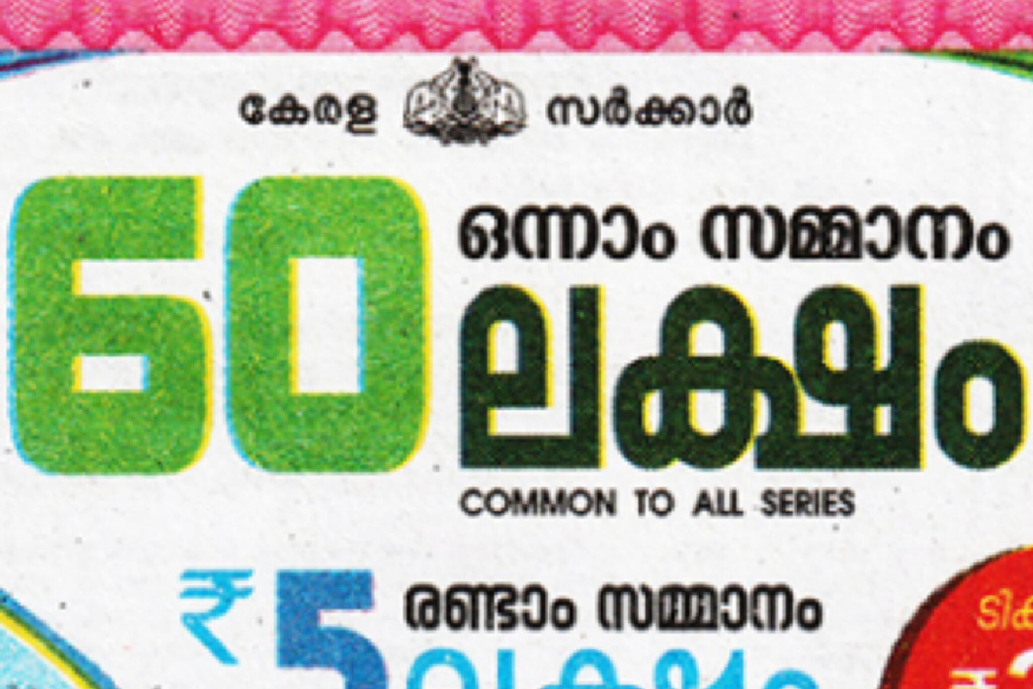നിര്‍മ്മല്‍ ലോട്ടറിയിലൂടെ 60 ലക്ഷം നേടിയ ആ ഭാഗ്യവാന്‍ മീനമ്പലത്തുണ്ട്