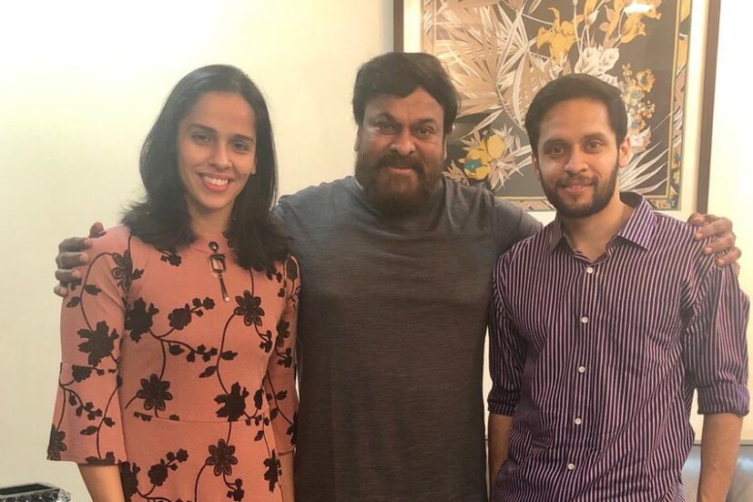  'ബെസ്റ്റ് മാച്ച് ഓഫ് മൈ ലൈഫ്' എന്നായിരുന്നു സൈന ചിത്രത്തിനൊപ്പം കുറിച്ചത്