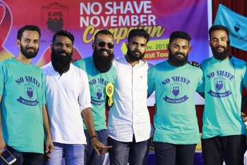 നോ ഷേവ് നവംബറിൽ മാതൃകയായി കേരളത്തിലെ താടിക്കൂട്ടം