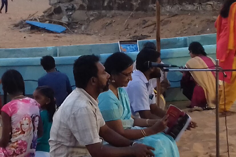  പുതുമയുള്ള ചിത്രീകരണം നൂറുകണക്കിന് സന്ദർശകരെ ആകർഷിച്ചു.
