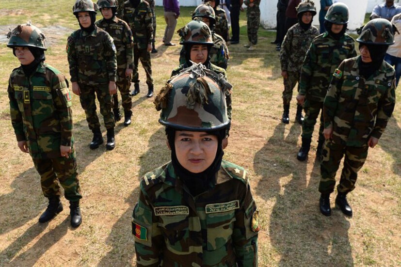  അഫ്ഗാനിൽ നിന്നുള്ള വനിതാ സേനാംഗങ്ങൾക്ക് ചെന്നൈയിൽ ഇന്ത്യൻ സേന പരിശീലനം നൽകുന്നു. 19 വനിതകളാണ് പരിശീലനത്തിൽ പങ്കെടുക്കുന്നത്