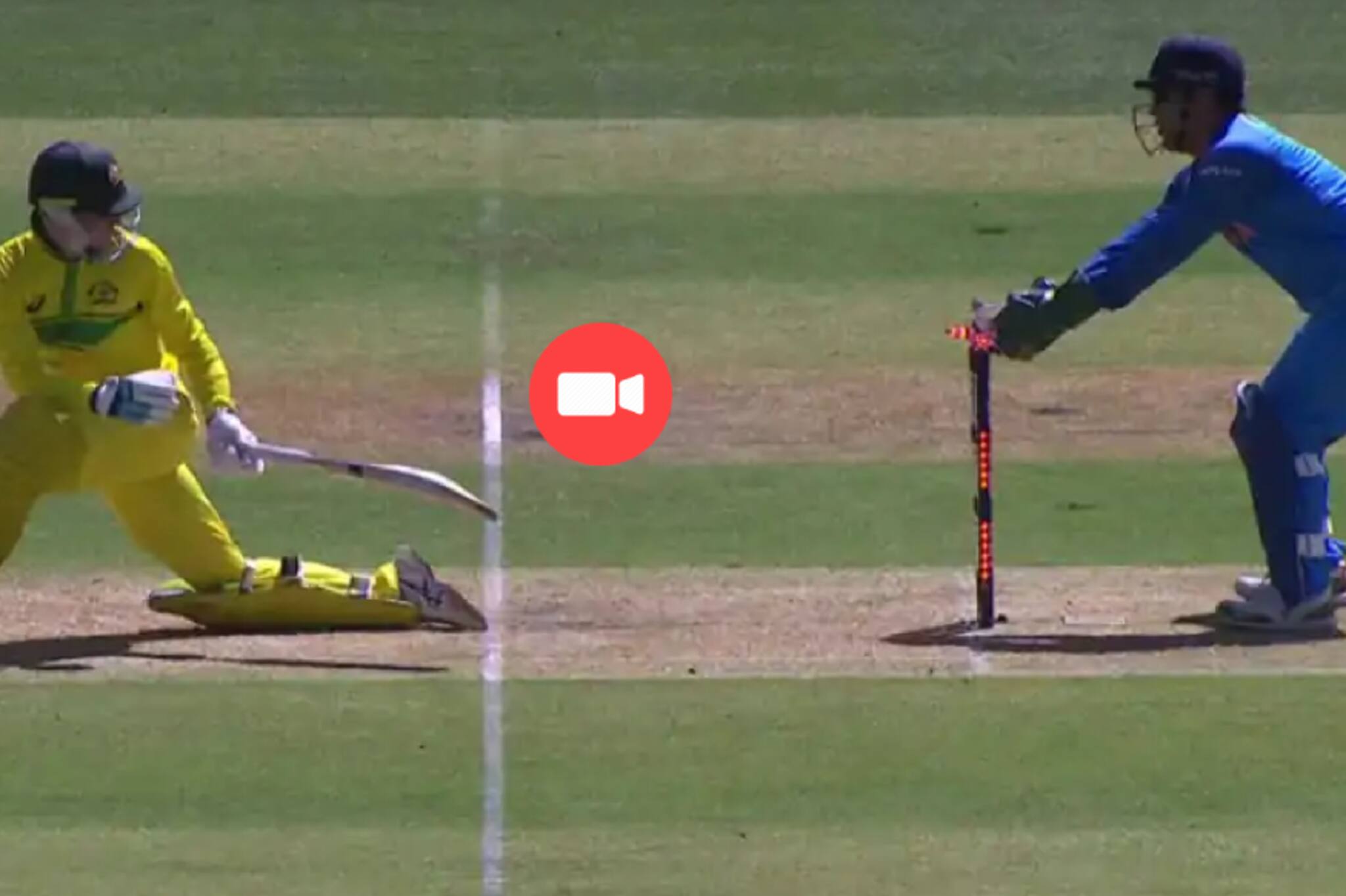 'വീണ്ടും ധോണി മാജിക്'; കണ്ണടച്ച് തുറക്കും വേഗത്തില്‍ മിന്നല്‍ സ്റ്റംപിങ്ങുമായി ധോണി