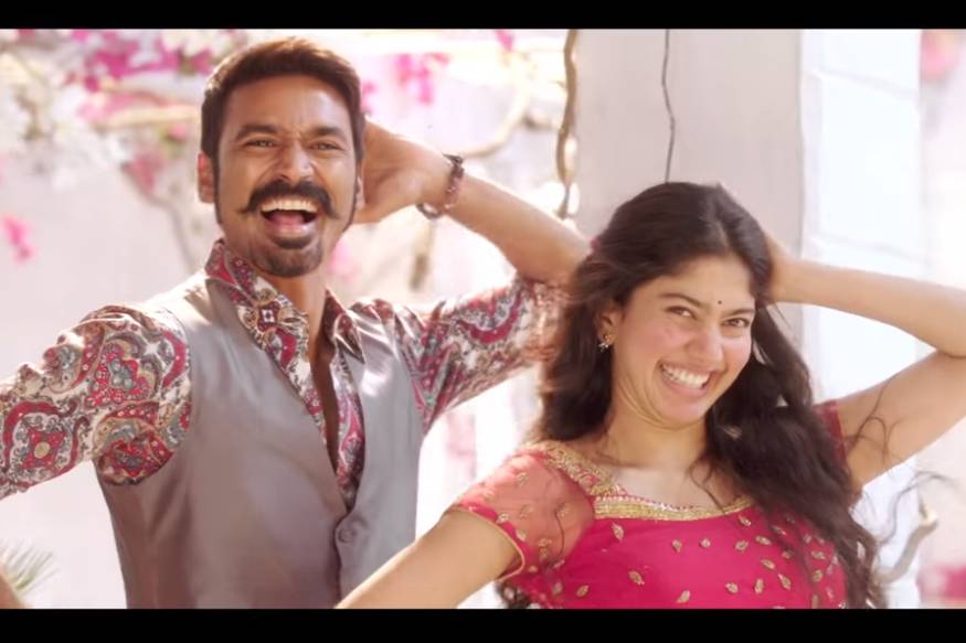 ധനുഷും സായ് പല്ലവിയും, റൗഡി ബേബി ട്രെൻഡിങ് നമ്പർ വൺ