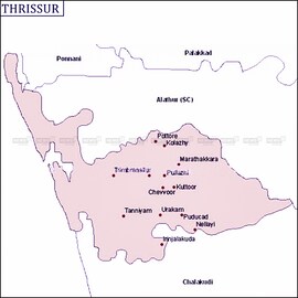 പൂരത്തിന്റെ നാട്ടില്‍ ത്രികോണ പോരാട്ടം