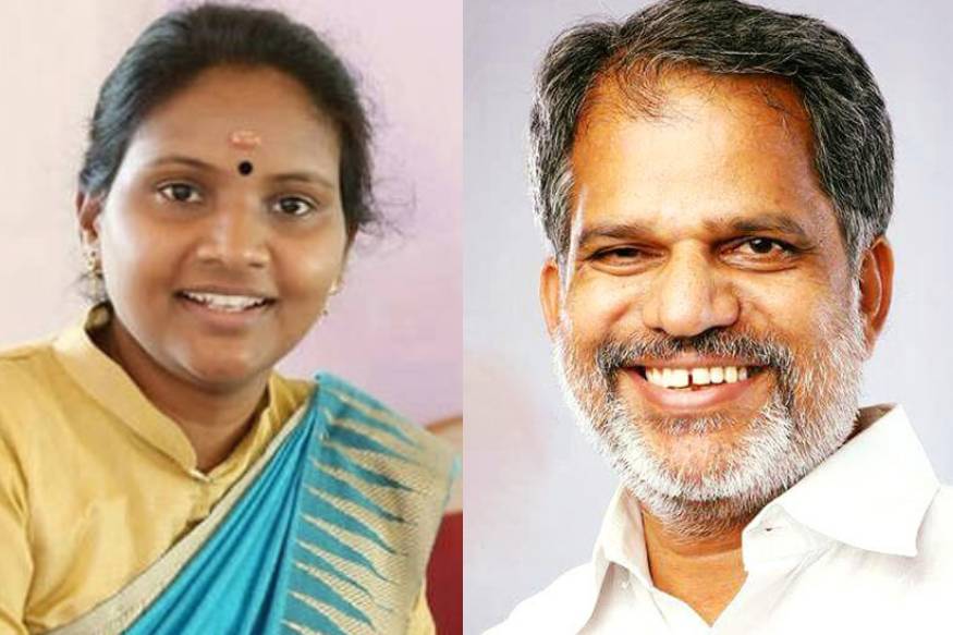 രമ്യ ഹരിദാസ്, എ വിജയരാഘവൻ