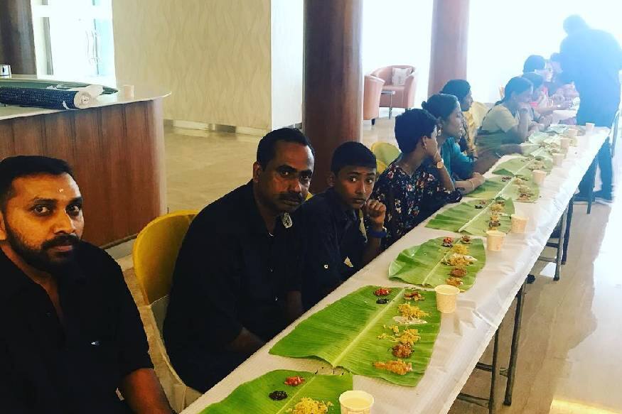 പൃഥ്വിരാജിന്റേയും സുപ്രിയയുടെയും വിഷു സദ്യ (ഇൻസ്റ്റാഗ്രാം ചിത്രം)