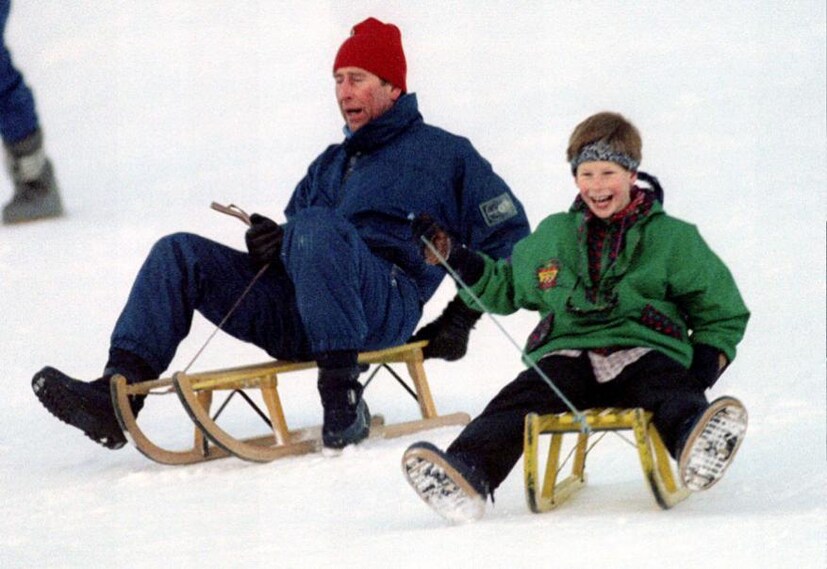  പിതാവ് ചാൾസ് രാജകുമാരനൊപ്പം ഹാരി രാജകുമാരൻ