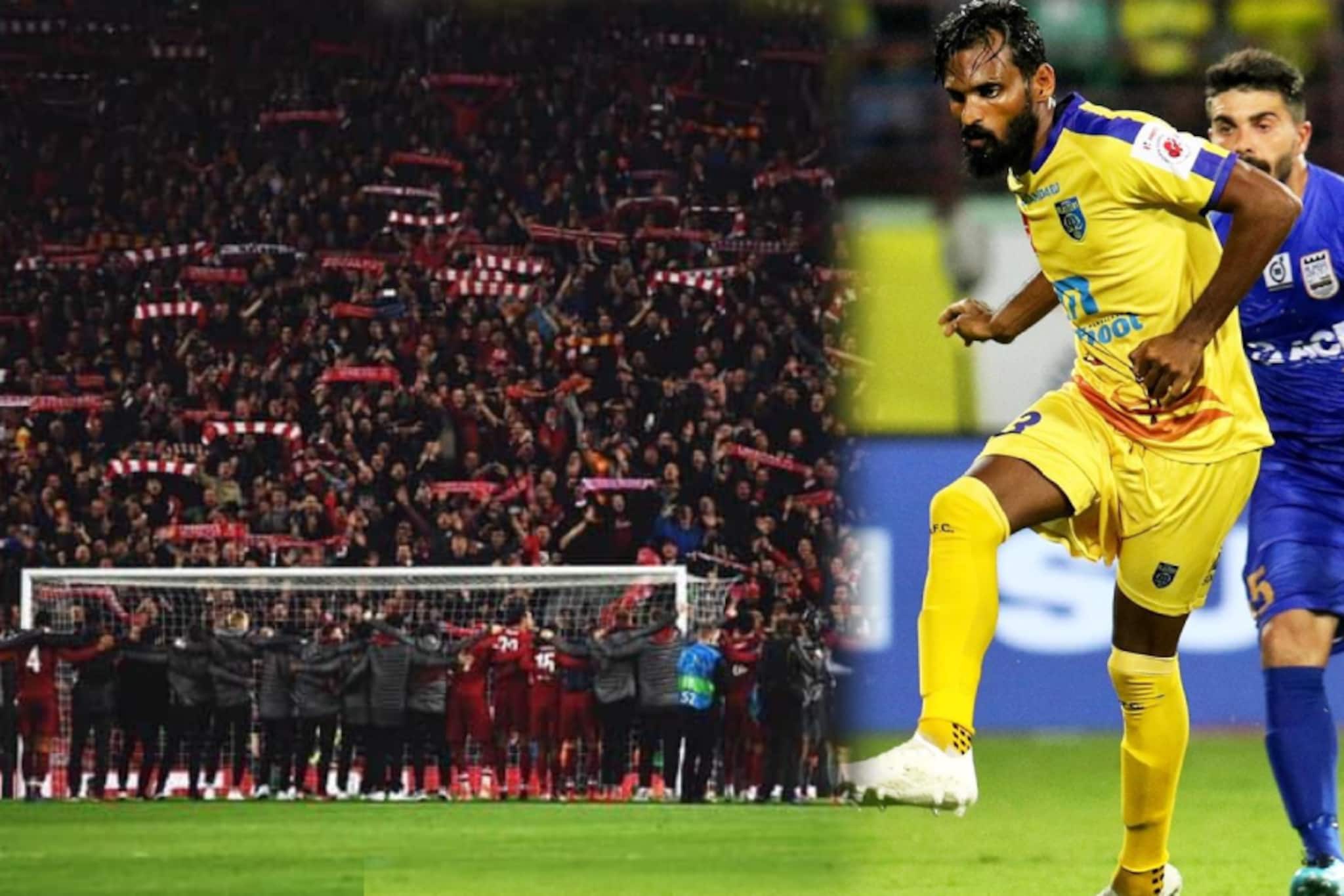 'തൊണ്ണൂറ് മിനിറ്റ് തൊണ്ട പൊട്ടി പാടിയാല്‍ കളത്തിലവര്‍ ഏത് കൊമ്പനെയും മെരുക്കും' ലിവര്‍പൂളിന്റെ വിജയത്തെക്കുറിച്ച് സികെ വിനീത്